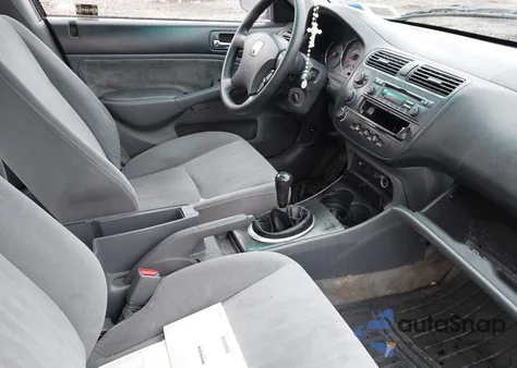 2003 Honda Civic Ex из США, поврежденный, VIN 2HGES25753H561507